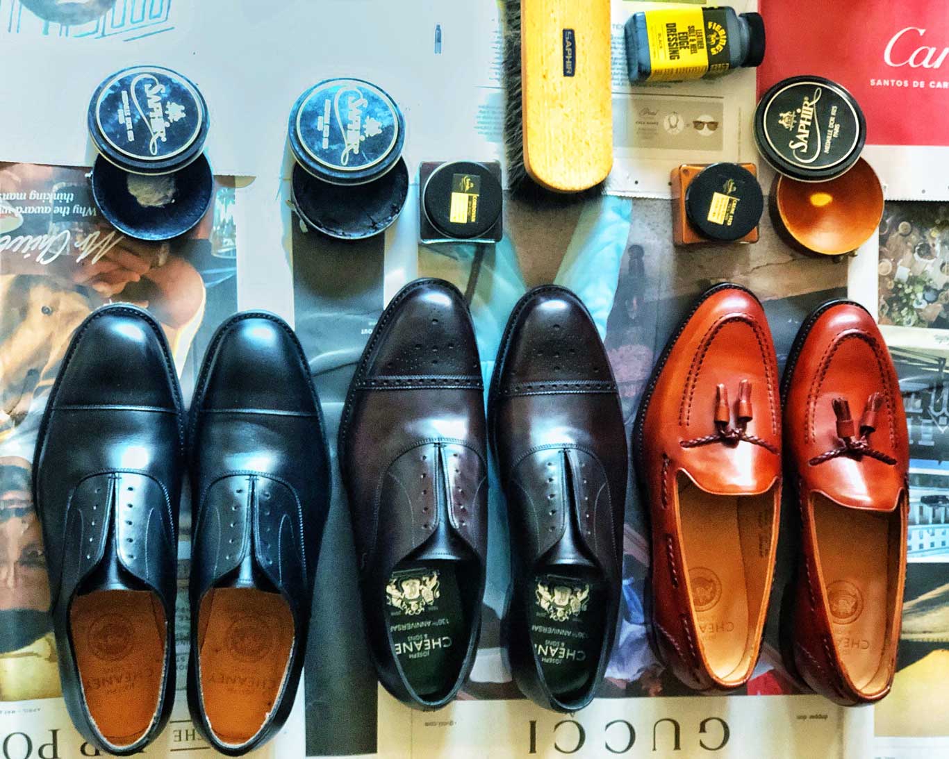 Five Rules of Mens Leather Shoe Care