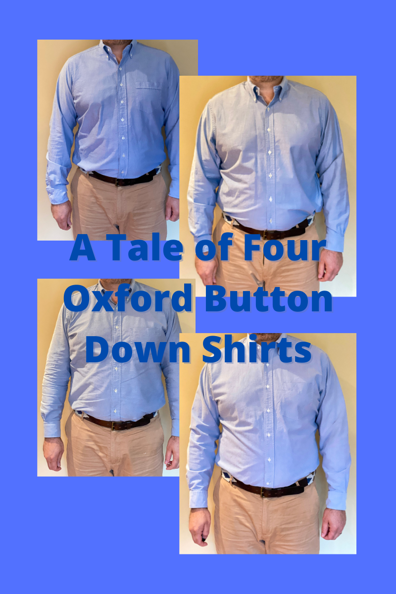A Tale of Four Oxford Button Down Shirts